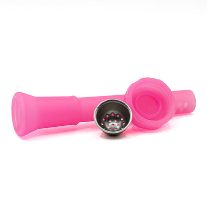Spare Stem Kit for Gripper Glow Silicone Bong - Pink