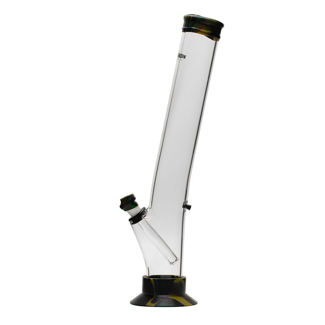 Waterfall Night Klub Large Highbrid Series Glass Bong - Camo