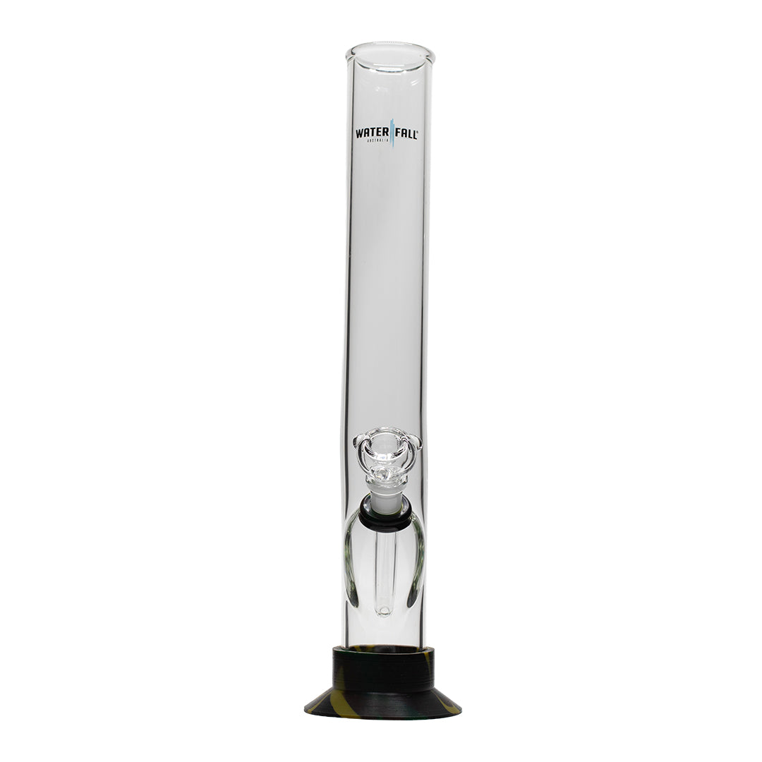 Waterfall Night Klub Large Highbrid Series Glass Bong - Camo