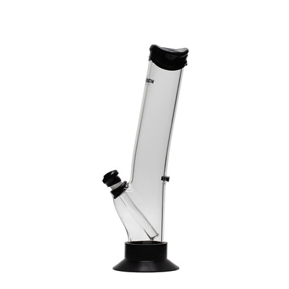 Waterfall Night Klub Small Highbrid Series Glass Bong Black