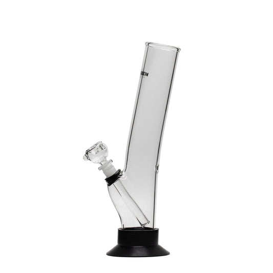 Waterfall Night Klub Small Highbrid Series Glass Bong Black