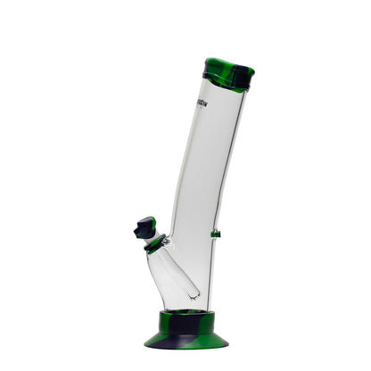 Waterfall Night Klub Small Highbrid Series Glass Bong Green/Blue