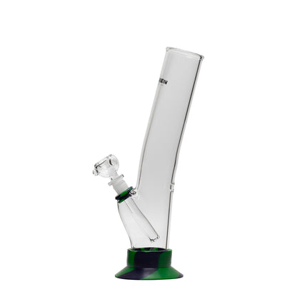 Waterfall Night Klub Small Highbrid Series Glass Bong Green/Blue