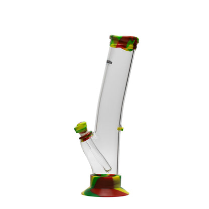 Waterfall Night Klub Small Highbrid Series Glass Bong Rasta