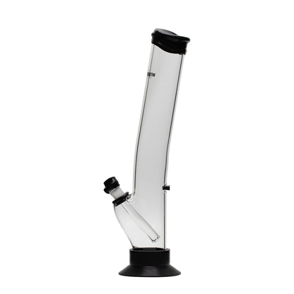 Waterfall Night Klub Medium Highbrid Series Glass Bong - Black