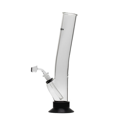 Waterfall Night Klub Medium Highbrid Series Glass Bong - Black