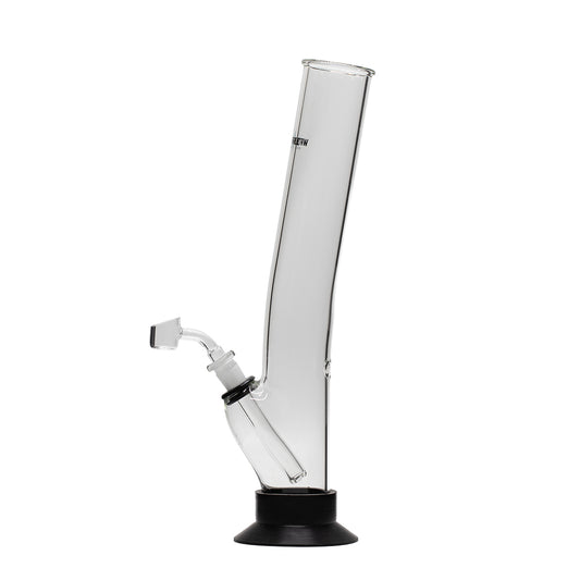 Waterfall Night Klub Medium Highbrid Series Glass Bong - Black