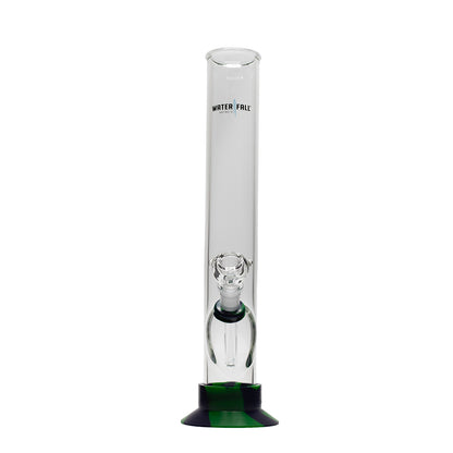 Waterfall Night Klub Medium Highbrid Series Glass Bong - Green/Blue