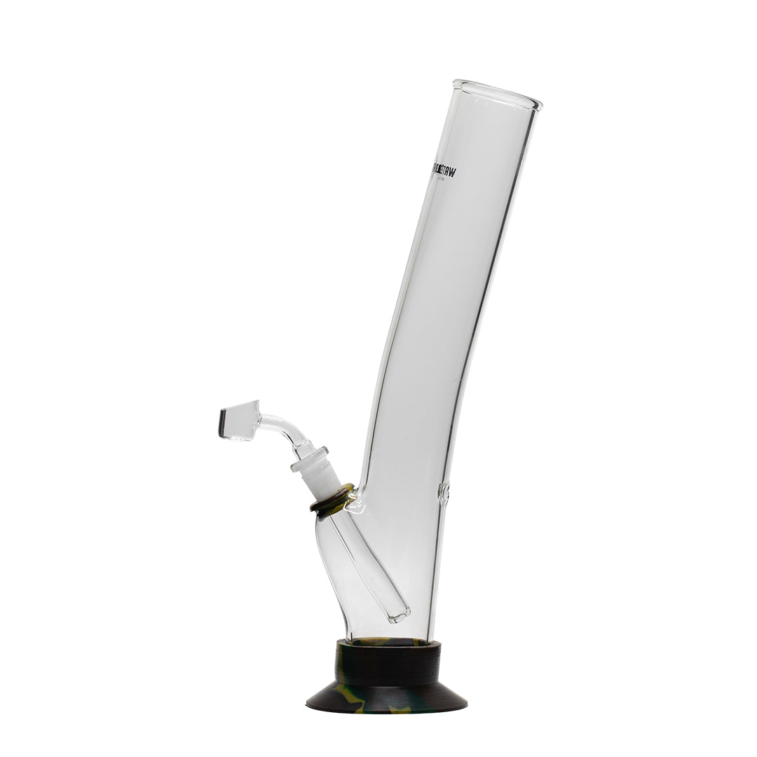 Waterfall Night Klub Medium Highbrid Series Glass Bong - Camo
