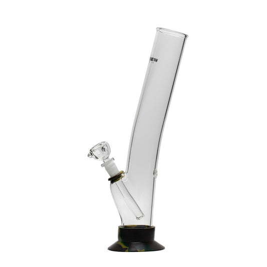 Waterfall Night Klub Medium Highbrid Series Glass Bong - Camo