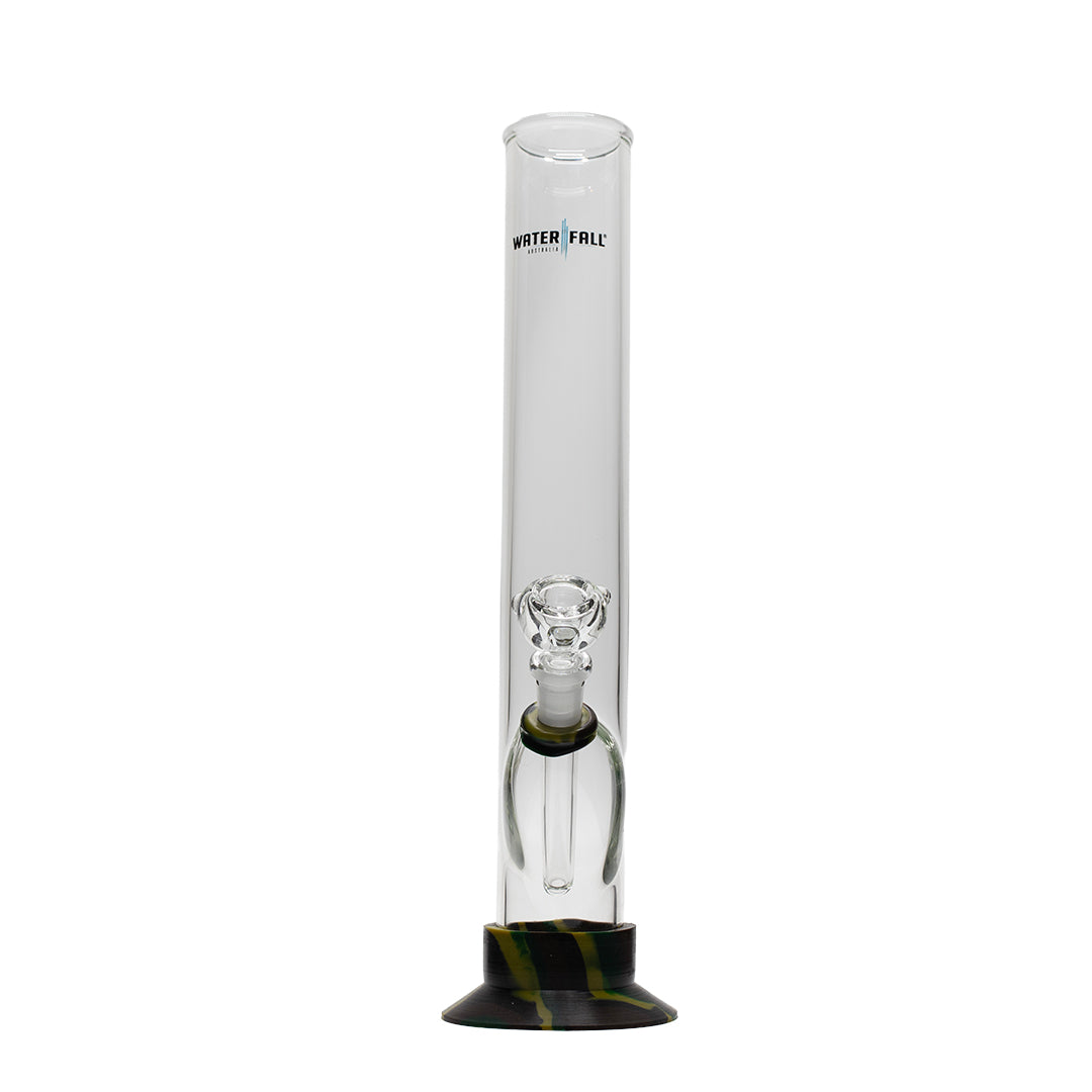 Waterfall Night Klub Medium Highbrid Series Glass Bong - Camo