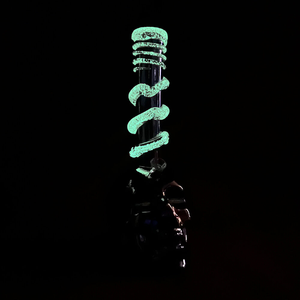Planet X Death Skull Glass Bong Planet X