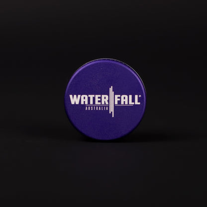Two-Part Aluminium Grinder - Matte Black (40mm) Waterfall