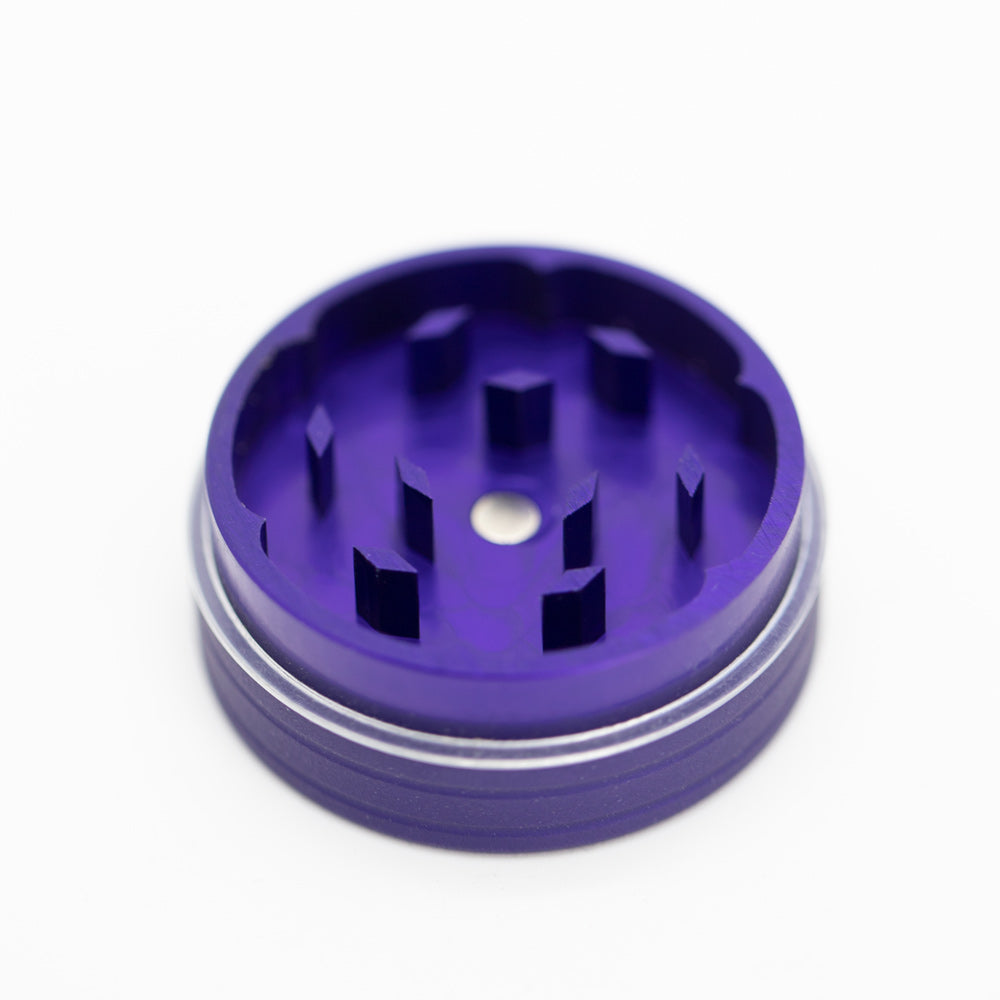 Two-Part Aluminium Grinder - Matte Black (40mm) Waterfall