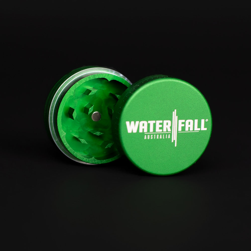 Two-Part Aluminium Grinder 40mm Waterfall