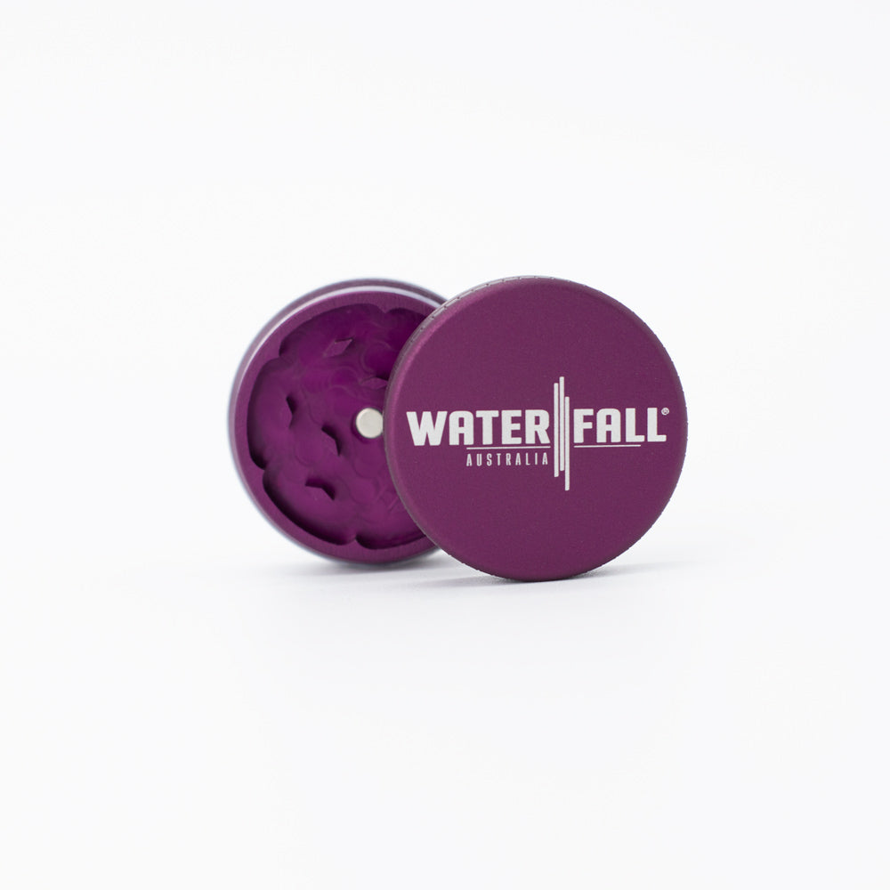 Two-Part Aluminium Grinder 40mm Waterfall