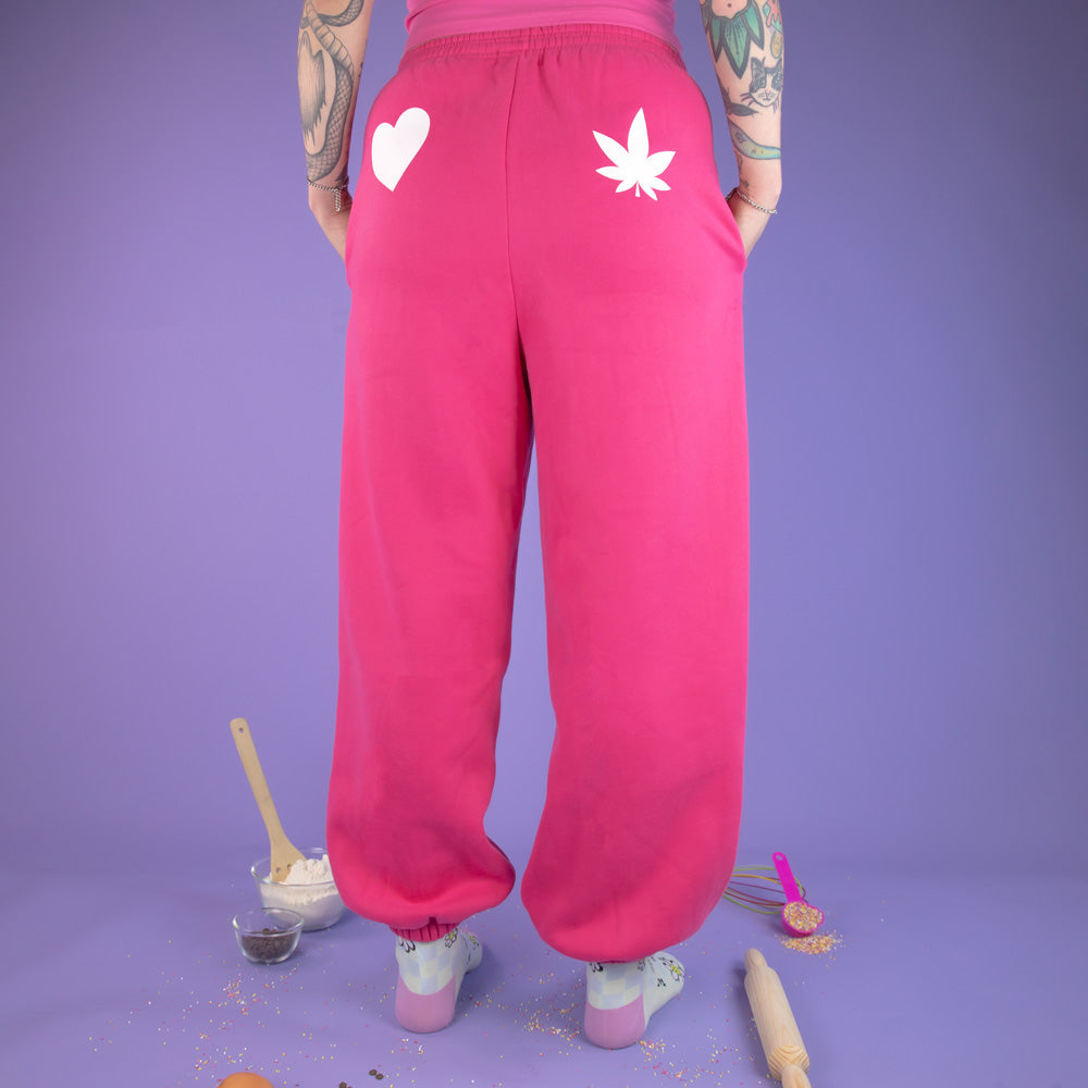 Baked Pink Sweatpants Highlines