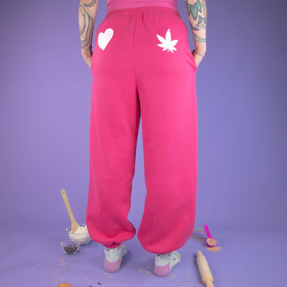 Baked Pink Sweatpants Highlines