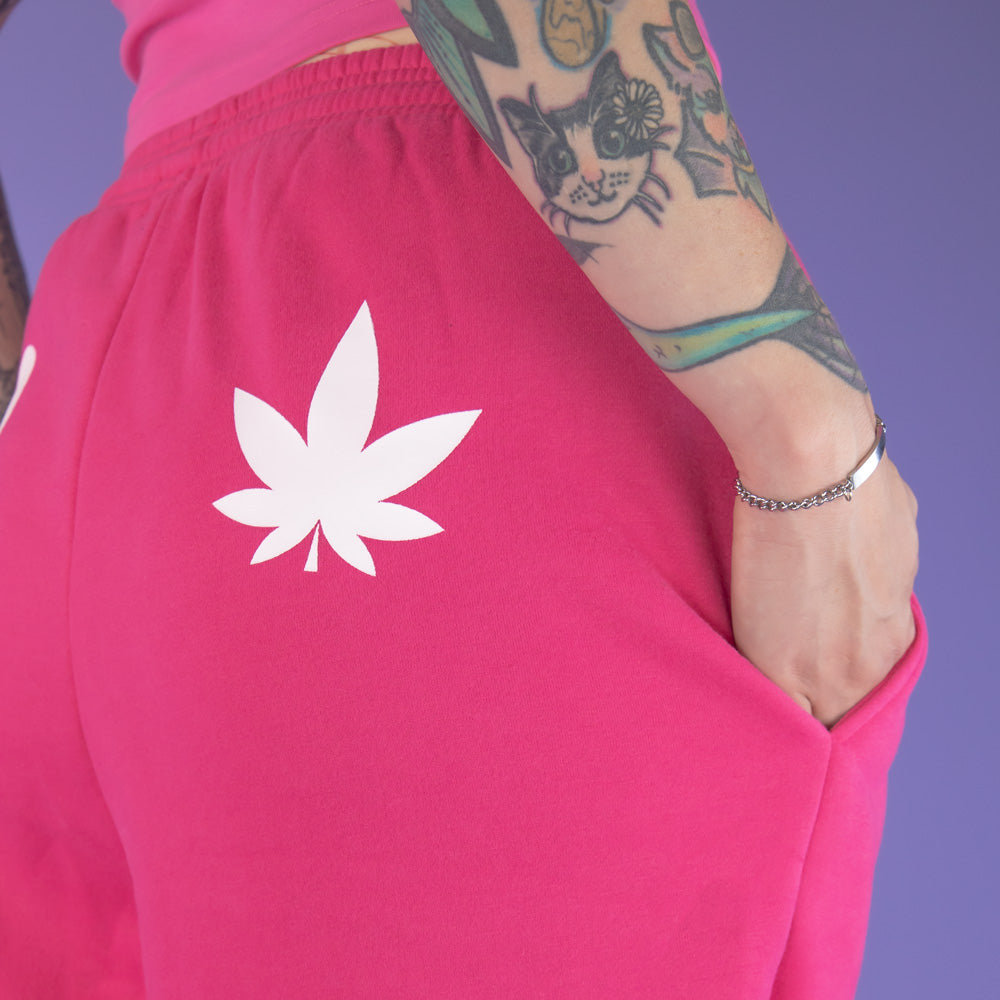 Baked Pink Sweatpants Highlines