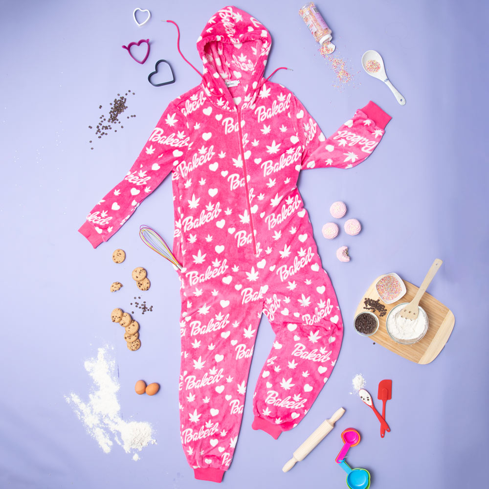 Baked Pink Onesie Highlines