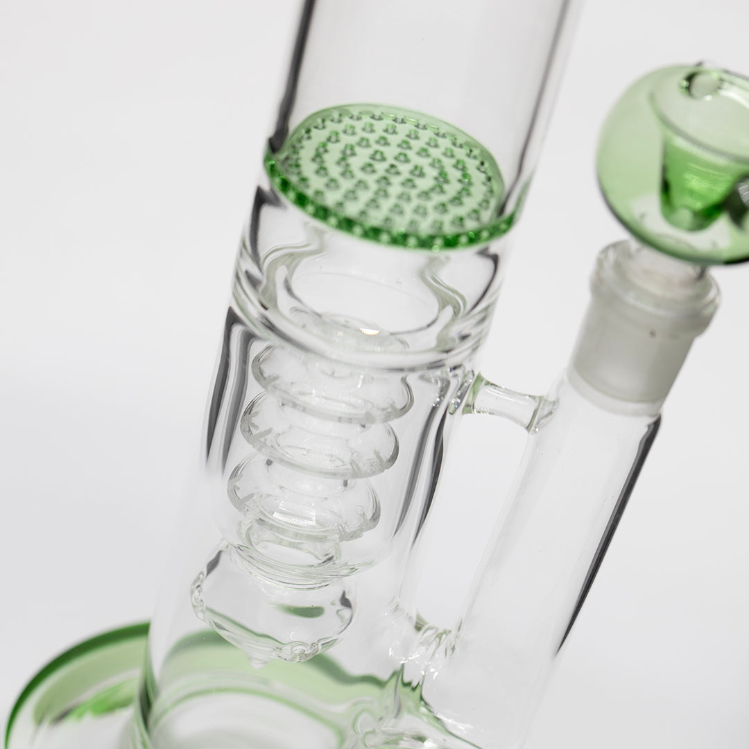 Titan Series Houdini Honeycomb Glass Bong