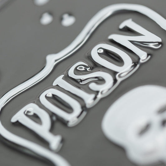 Black Poison Bottle Jar Wake 'n' Bake