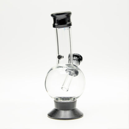 Exterminator Flat Base Deluxe Glass Bong Waterfall