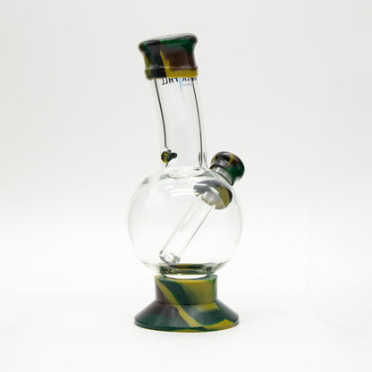 Exterminator Flat Base Deluxe Glass Bong Waterfall