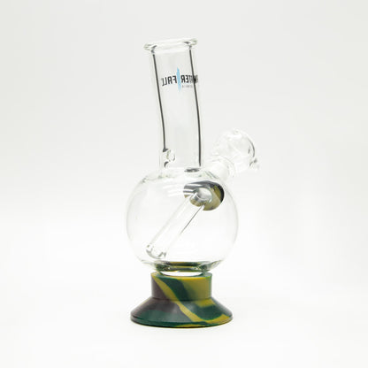 Exterminator Flat Base Deluxe Glass Bong Waterfall