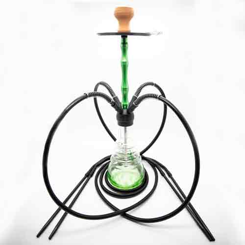 Speckle Glass Zinc Alloy Metal Hookah The Bong Shop