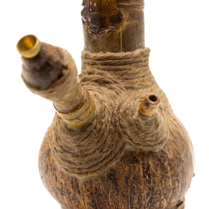 HUNI PIPES - CHALICE - BAMBOO & COCONUT BONG Huni Pipes