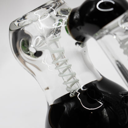 Bone Rattle Glass Bubbler