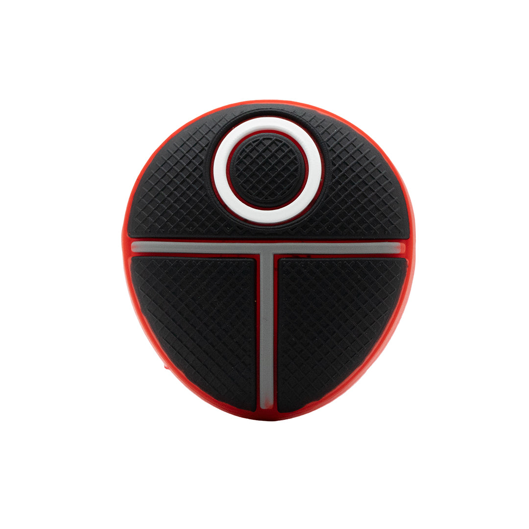 Red Mask Silicone Dry Pipe [Circle]