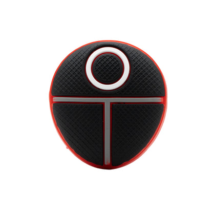 Red Mask Silicone Dry Pipe [Circle]