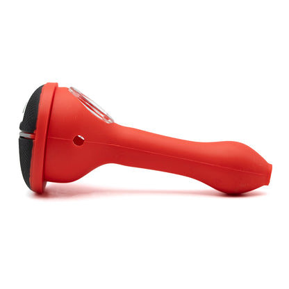 Red Mask Silicone Dry Pipe [Circle]