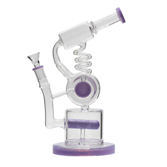 Planet X Lavender Drift Glass Recylcer Bong