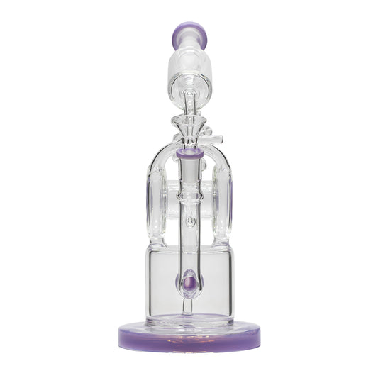 Planet X Lavender Drift Glass Recylcer Bong