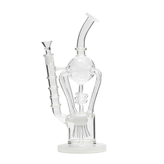 Distiller-Thriller Glass Bong - White