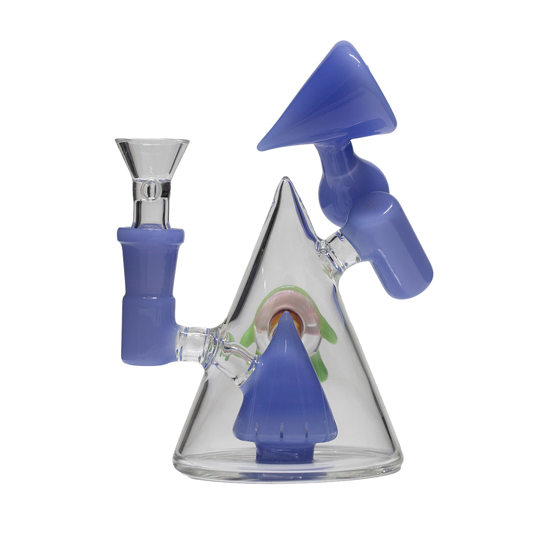 Planet X The All Seeing Glass Recycler Bong
