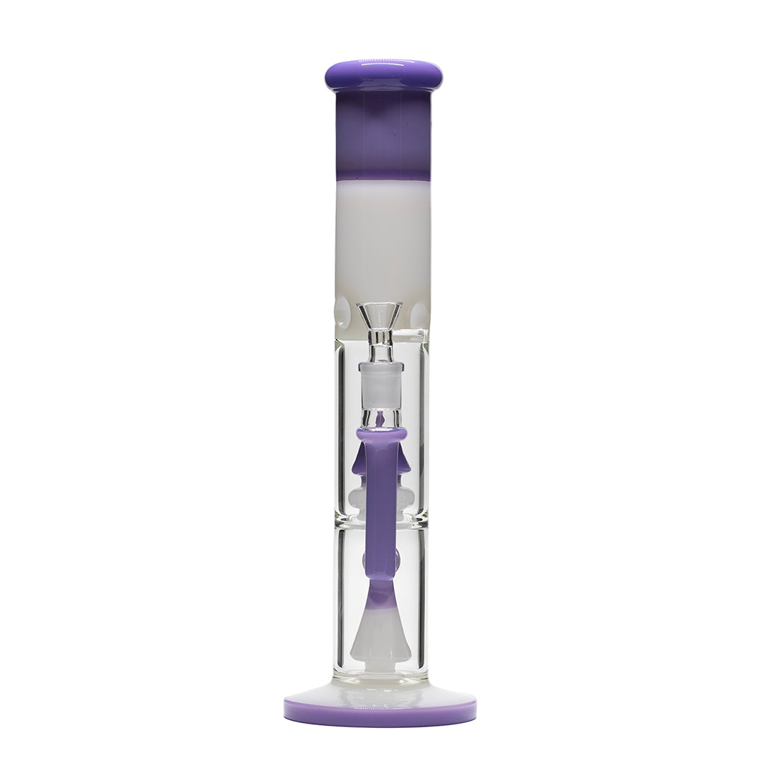 Planet X Purple Reign Glass Recycler Bong