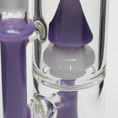 Planet X Purple Reign Glass Recycler Bong