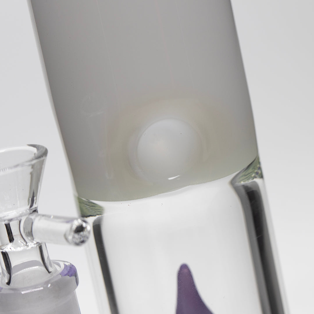 Planet X Purple Reign Glass Recycler Bong