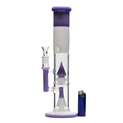 Planet X Purple Reign Glass Recycler Bong