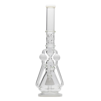 Planet X White Nova Glass Recycler Bong (560mm Tall)