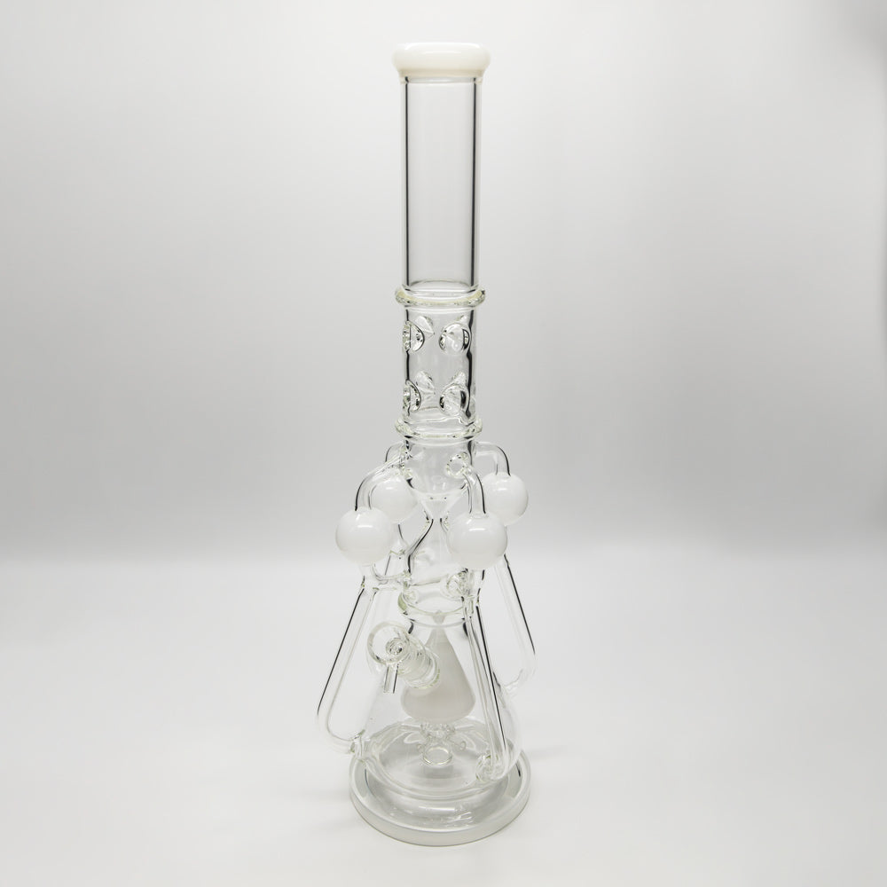 Four Conicle Glass Bong Planet X