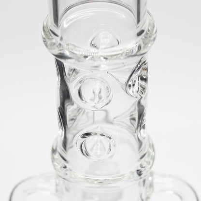 Planet X White Nova Glass Recycler Bong (560mm Tall)