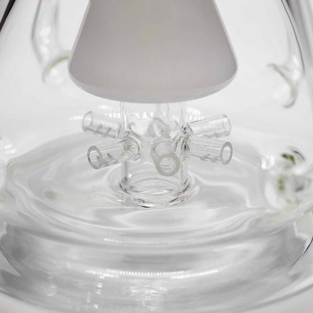 Planet X White Nova Glass Recycler Bong (560mm Tall)