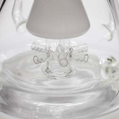 Planet X White Nova Glass Recycler Bong (560mm Tall)