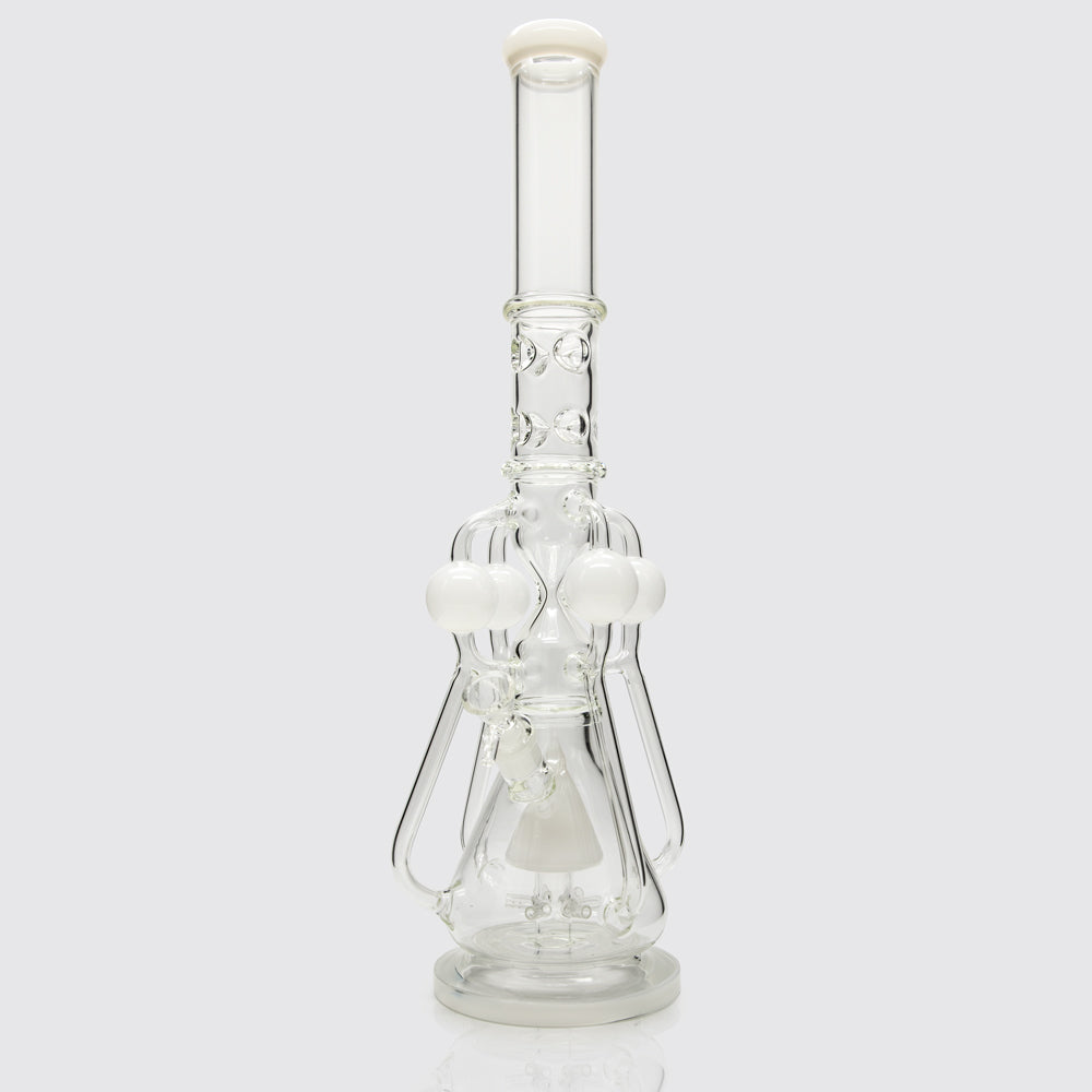 Four Conicle Glass Bong Planet X