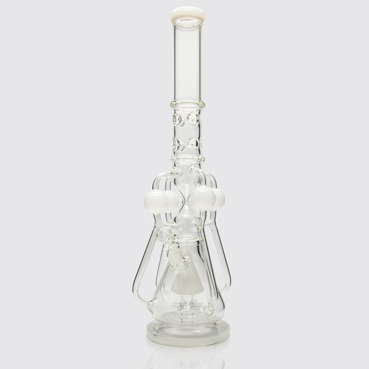Four Conicle Glass Bong Planet X
